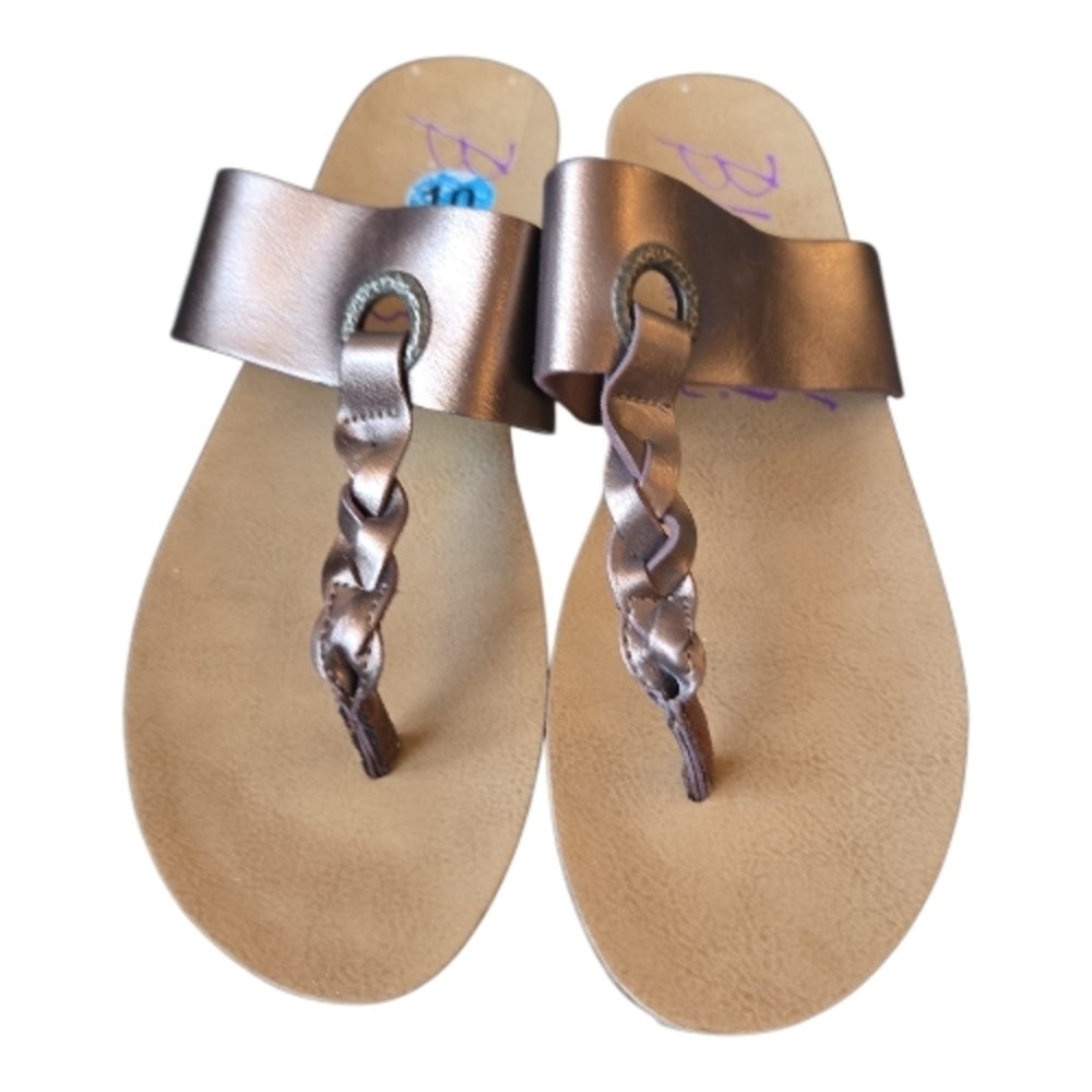 Blowfish MALIBU Women's Metallic Braided Sandals
